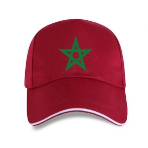 Casquette de Baseball imprimée en pur coton pour hommes, drapeau marocain, Style Vintage rétro, idée cadeau marocain, 240227