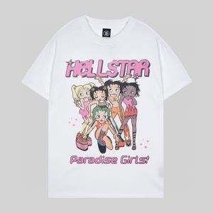 Hommes filles imprimer Cool Street Tee femmes été Hip Hop décontracté à manches courtes t-shirt 24ss Mar 7