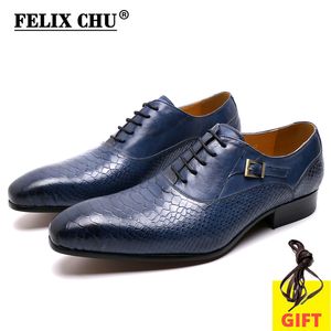 Zapatos de cuero para hombre con estampado de piel de serpiente, vestido de negocios para hombre, estilo clásico, marrón, negro, con cordones, zapatos de punta estrecha para hombre, zapatos Oxford