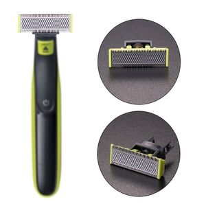 Hommes manuel de remplacement de la tête lame de barbe de barbe lames pour les accessoires de rechange de rasoir oneblade 220726