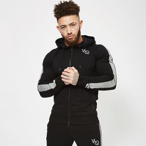 Chaqueta deportiva con capucha para correr para hombre, sudadera deportiva para gimnasio al aire libre, chándal para hombre, camisetas de entrenamiento para trotar, ropa deportiva para Crossfit