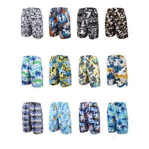 Short de plage pour homme Short de bain Short de surf d'été Short de bain imperméable Pantalon à séchage rapide avec doublure en maille et poches Piscine Mer Plage Hommes Short de vacances