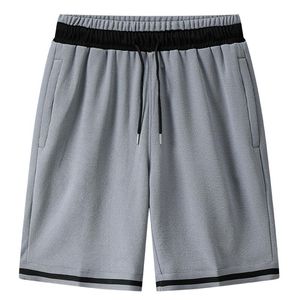 Pantalones cortos para hombre, informales, para la playa, para correr en el gimnasio, 7XL, 8XL, tejido corto, cintura elástica, baloncesto, entrenamiento, ropa para correr