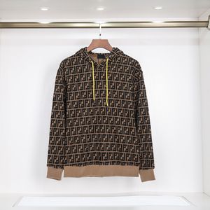 Sudadera con capucha de diseñador para hombre Sudadera con capucha de manga larga para mujer Letra simple F Sudadera Jersey de moda Chándal Tallas europeas S-XXL