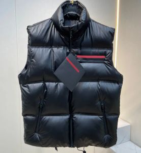 Chalecos de plumón para hombre Chaqueta sin mangas de diseñador Moda de invierno Cálido Chaleco para mujer Abrigo de calidad superior Abrigo negro