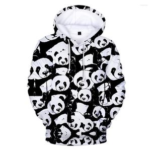 Sudaderas con capucha para hombre con estampado 3D de Panda lindo para hombre y mujer