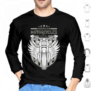 Sudaderas con capucha para hombre Sudadera con capucha de motocicletas americanas personalizadas Algodón Manga larga Chopper West Choppers