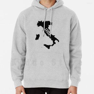 Sweats à capuche pour hommes Lecce Italie Silhouette Sweat à capuche manches longues State Outline Type de police Typographie Typographic Cover Case