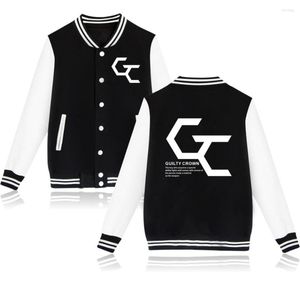 Sudaderas con capucha para hombre Ouma Shuu Yuzuriha Inori Guilty Crown Cosplay Moda Casual Uniforme de béisbol Deportes Ocio Estilo Sweethearts Outfit