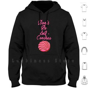 Sweats à capuche pour hommes Self-Conchas manches longues Conchas Mexican Mexicano Mexicana Pan Dulce Chicana Chicano Self Concious