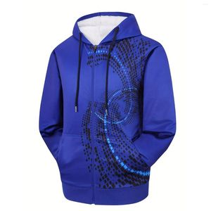 Sudaderas con capucha para hombre Sudadera con capucha de lana pesada de invierno Cremallera completa Forrado grueso Abrigo cálido Zapatilla grande