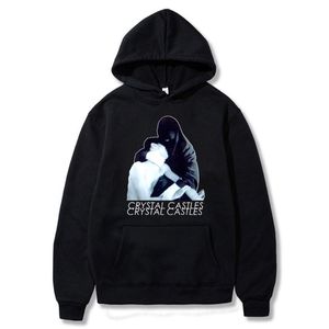 Sudaderas con capucha para hombre, sudaderas con estampado de castillos de cristal, jersey de manga larga de Hip Hop, ropa de calle informal holgada para hombres y mujeres, Sudadera con capucha