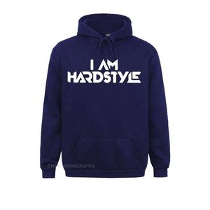 Sweats à capuche pour hommes Sweatshirts I Am Hardstyle Hommes Femmes Musique Defqon Hardcore Dance Dj Techno Club Party Edm Pull à capuche Premium Cotton Tops LST230902