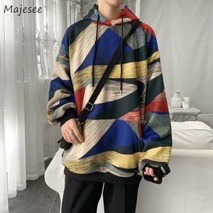 Herren Hoodies Sweatshirts Männer Kleidung 3XL Mit Kapuze Gedruckt Kordelzug Hip hop Mode Lässig Harajuku Outwear Chic Ulzzang Studenten 221129