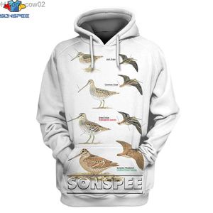 Sudaderas con capucha para hombre Sudaderas Calcetines para hombre Sudaderas con capucha Sonspee Diversión Caza Estampado Camuflaje Traje de calle 3D Hombres y mujeres Animal Bird Z230720