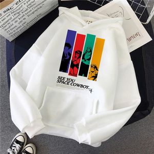 Sudaderas con capucha para hombre, sudadera Unisex de Anime Cowboy Bebop, ropa de calle divertida Vintage, Sudadera con capucha gráfica de Manga Hip Hop para hombre