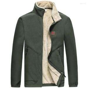 Hommes Hoodies Hiver Épaissir À Capuche Mens Qualité Polaire Fourrure Doublure Zipper Sweats Homme Survêtement Veste Vêtements Survêtement Taille M-6XL