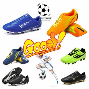 Zapatos de venta de sangre para hombres, botas de fútbol caliente de fútbol blanca absorción de amortiguadores de colchón de aire envuelto y anti -slip 93