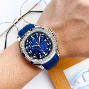 Reloj de diamantes automático mecánico caliente para hombres Reloj TOP AAA 316L Correa de reloj de acero inoxidable Diseñador de diseño a prueba de agua para hombre Venta al por mayor montre de luxe Regardez W-115