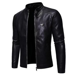 Chaquetas para hombres Diseñador Hombres Chaqueta de cuero Abrigo americano europeo 2024 Otoño Invierno Top Moda Tendencia Color Guapo Unisex Con capucha Casual Outwear Abrigos