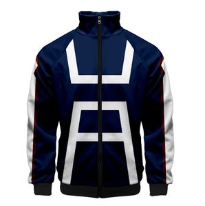 Vestes pour hommes 2023 Vente d'avoine 3D Imprimer My Heroes Academia Sweat à capuche No Academy All May Role Playing Jacket Sweat-shirt 231005