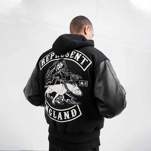 Vestes pour hommes Death Sweatshirt Pilot Jacket Dog Harajuku Hoodie Punk Coats Sudadera Streetwear Fleece Casual Outerwear Heavy Metal Chaquetas J230713