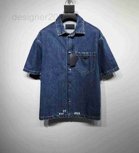 Chaquetas de hombre Diseñador Nueva chaqueta de mezclilla de manga corta 2023 Abrigo Corto Outwears Abrigos Primavera Otoño A2DW