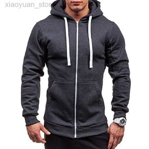 Jackets para hombres Capianas térmicas para hombres Capianas para correr con capucha de entrenamiento de gimnasia al aire