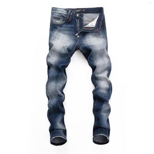 Jeans pour hommes 22022 Skeletons Pants Locomotive Italian Luxury-goods Car JeansD2