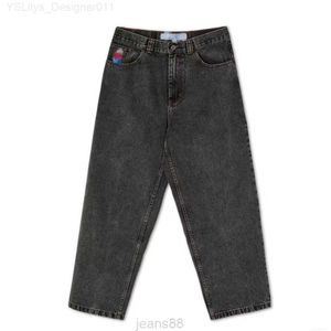 Jeans pour hommes Big Boy Jeans Designer Skater jambe large en vrac Denim Casual Pantsdhfw mode préférée précipitée nouveautés L230911