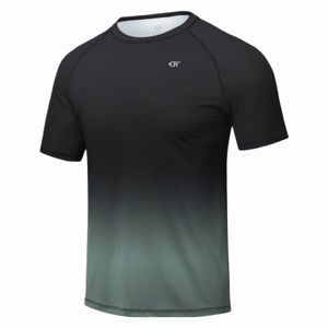 Camiseta de manga LG para hombre UPF 50+ R Guard Tee UV Sun Protecti Camisa para deporte Pesca Senderismo Entrenamiento Camisa de jersey al aire libre h8im #