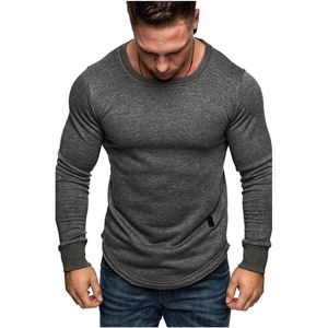 T-shirts pour hommes Hommes à manches longues Printemps Été Chemises Slim Homme Tops Casual Bodybuilding Personnalité Top