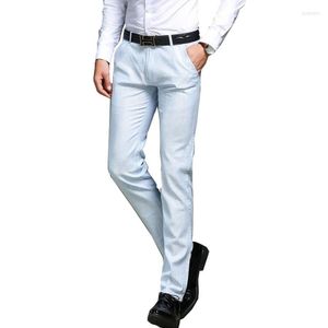 Pantalon homme 2022 printemps et été hommes affaires décontracté mode costume droit taille 29-33 34 35 36 38