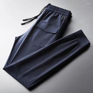 Pantalones de hombre 2023 Diseño coreano Casual para hombres Marca de moda Deportes holgados