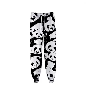 Pantalon pour hommes Animal Panda 3D Imprimer Joggers Survêtement Hommes Femmes Funny Cartoon Pantalons de survêtement Sports Fitness Lâche Hip Hop Pantalon Dropship