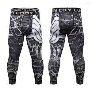 Pantalones de hombre Cody Lundin Design Digital Printed Sport Leggings Transpirable MMA