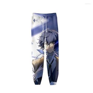 Pantalons pour hommes Harajuku Anime Bungo Chiens errants Impression 3d Mode Jogger Sarouel Casual Hommes Femmes Pantalons Longs Lâches Fitness Pantalons de survêtement