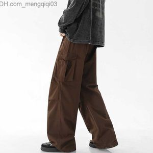 Pantalones para hombres Pantalones japoneses de café retro