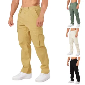 Pantalons pour hommes Vêtements de travail amples Grandes poches Automne et hiver Casual Tech Mens Big N Tall H Band