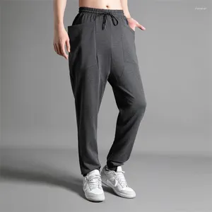 Pantalons pour hommes Pantalons de survêtement décontractés pour hommes Grande poche Hip Hop Harem Jogging Haute Qualité Joggers Pantalon Drop Bottoms