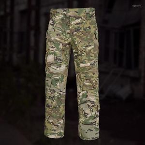 Pantalones de hombre Hombres G3 Combat Frog Outdoor Army Fan Fuerzas especiales Pantalón resistente al desgaste Grid