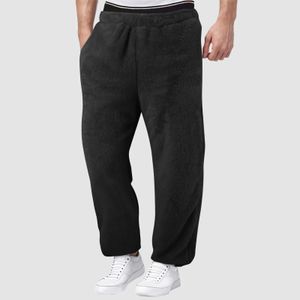 Pantalons pour hommes Pyjama chaud doublé en polaire pour hommes pantalons de survêtement pantalons décontractés pantalons de jogging pantalon d'entraînement taille haute pantalons longs avec poches 231130