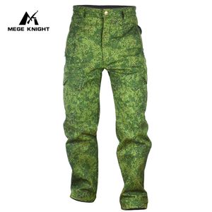 Pantalones de los hombres Pantalones de carga tácticos de los hombres Camuflaje Militar Vellón Ejército Pantalones de combate Impermeable Trabajo Softshell Airsoft Pantalones coreanos 230602