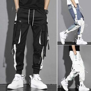 Pantalon masculin Nouveau 2024 Mens Casual Mens Street Clothing High Waited Cargo Pants Jogger Version Hip-Hop Harem Pantal