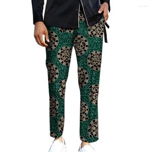 Pantalones para hombres estilo nigeriano pantalones pantalones africanos estampado de moda macho heterosexual más szie ropa de fiesta a medida