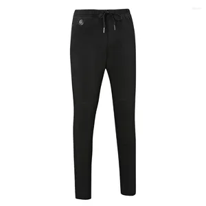 Pantalon masculin pour les longs Johns thermiques hivernaux pour les femmes âgées et le chauffage à l'épreuve du froid doublé de laine pour femmes