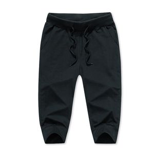 Pantalons pour hommes sport Fitness entraînement Joggers recadrée coton été shorts décontractés longueur mollet tricoté pantalons de survêtement pour hommes