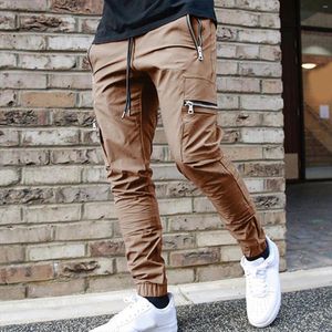 Pantalon masculin de la mode de printemps coton simple couleur unie solide hommes high street homme pantalon décontracté y2k vêtements pantalones streetwear