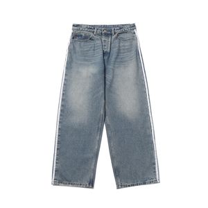 Pantalons grande taille pour hommes 2022ss Selvedge non lavé Jeans en denim brut pour hommes Indigo Petite quantité Prix de gros Style japonais Coton Japon ROUGE yR5D3