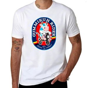 Les cavaliers de Gummikuh des polos masculins unis!T-shirt personnalisés sur les chemises graphiques graphiques graphiques Fruit du métier à tisser t